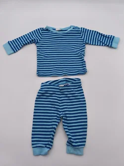 Set: H&M Langarm-Shirt und Hose, Baby, Gr. 50