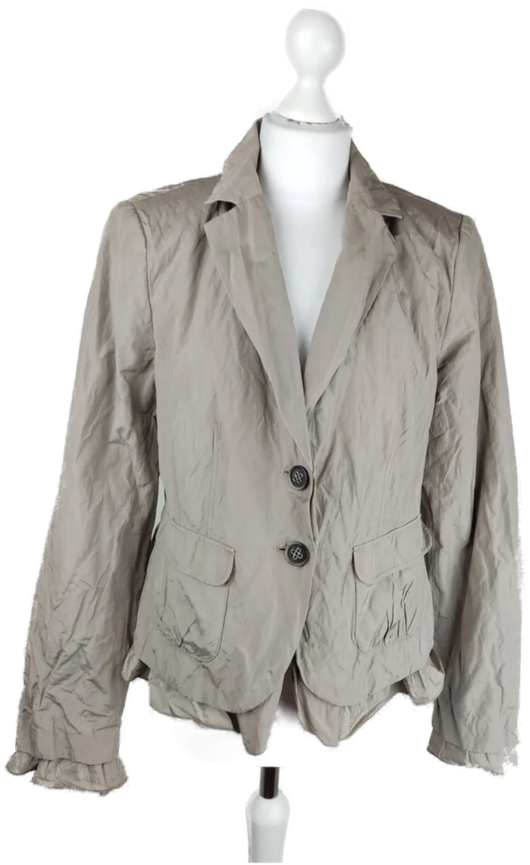 Comma Damenblazer Beige Gr.42 | Zeitloser Klassiker - Bild 1