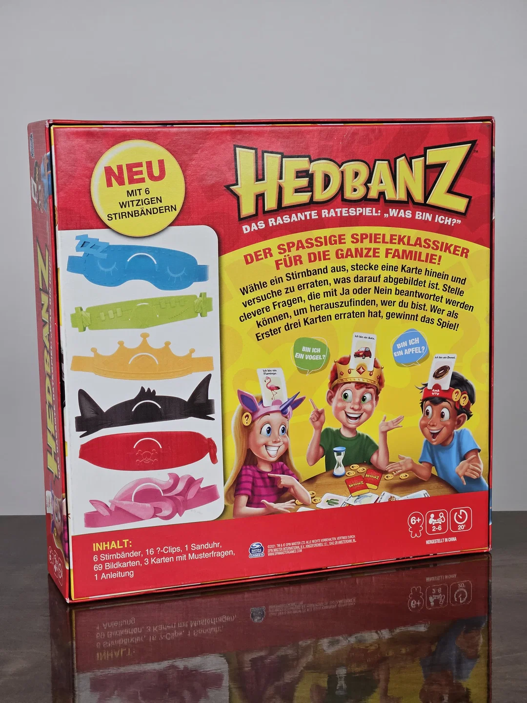 HEDBANZ -  Gesellschaftsspiel - SPIN MASTER GAMES – Bild 2
