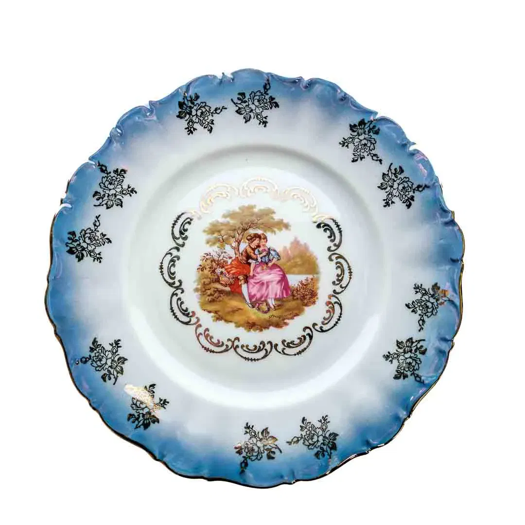 Seltmann Weiden Wand-Teller mit Jean-Honoré Fragonard Sujet - Bild 1