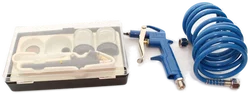 Mauk Airbrush Kompressor-Set inkl. Pistole, Schlauch & Zubehör - Bild 5