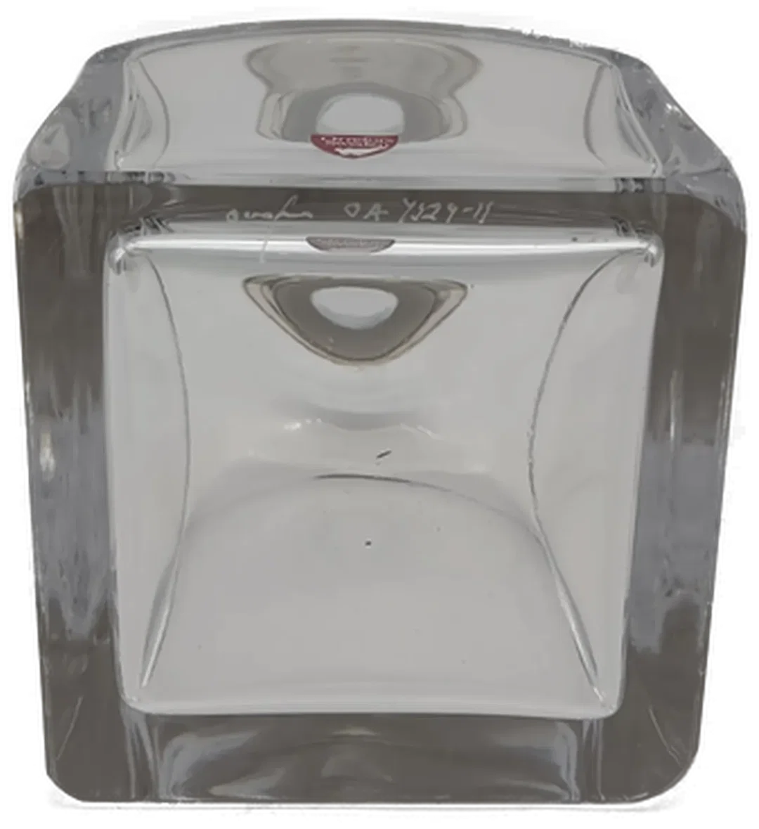 Orrefors Kristallglaskaraffe Whisky Sterlingsilber – Bild 7