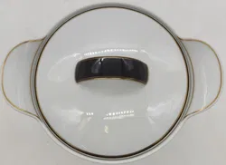 Hutschenreuther Galleria Leonard Paris Milano Suppenschüssel Porzellan weiß Höhe ca 15cm - Bild 4