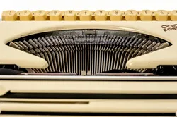 Princess 300 Tab Schreibmaschine Reiseschreibmaschine blau/elfenbein - Bild 8