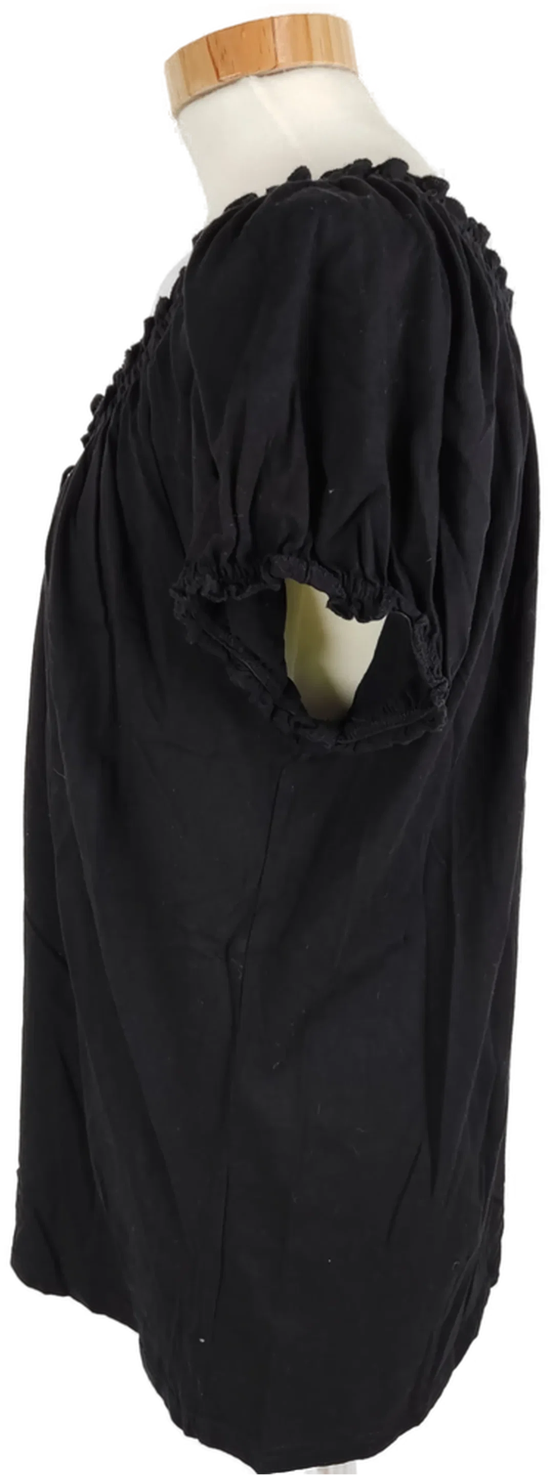 Damen Shirt Laura Torelli Collection - XL, schwarz, kurzarm – Bild 2