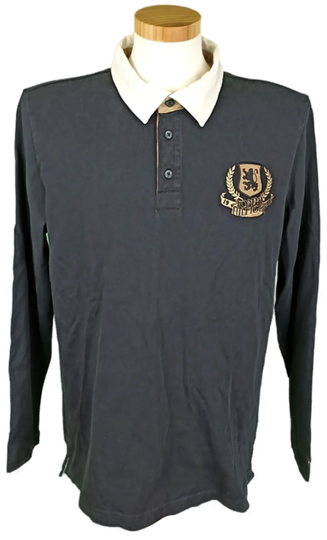 Tommy Hilfiger Herrenpoloshirt dunkelblau Gr. L – Bild 1