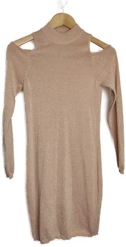 Atmosphere Damen Mini Kleid gold Gr. 38 - Bild 4