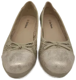 CLARA BARSON Damen Halbschuhe, Gold mit Keilabsatz, Gr. 41 - Bild 1