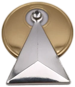 Star Trek, Vulcan IDIC Medaillon, Franklin Mint, 925 Silber, seltenes Sammlerstück!