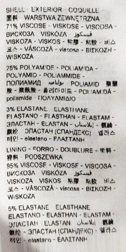 Desigual Damen Midikleid schwarz gemustert Gr. M - Bild 5