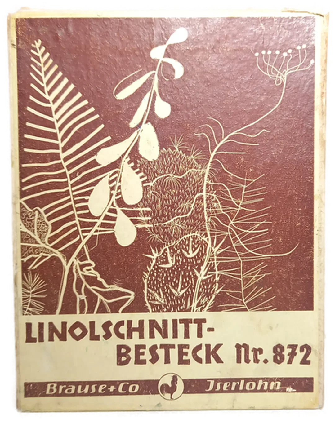 Linolschnitt-Besteck - Bild 1