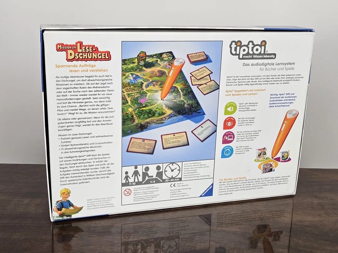 tiptoi® Mission im Lese-Dschungel - Lernspiel - Ravensburger  – Bild 2