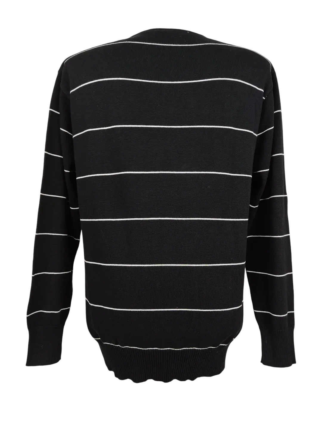 Angelo Litrico C&A Herren Pullover, schwarz/silber - Gr. L – Bild 2