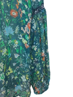 POM Amsterdam Damen Bluse, blaugrün - Gr. M - Bild 3