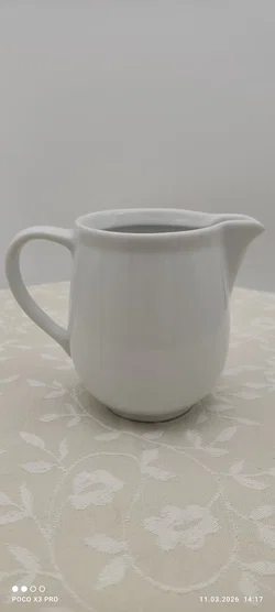 Milchkanne Lilien Porzellan Neuwertig | Zeitloser Charme - Bild 2