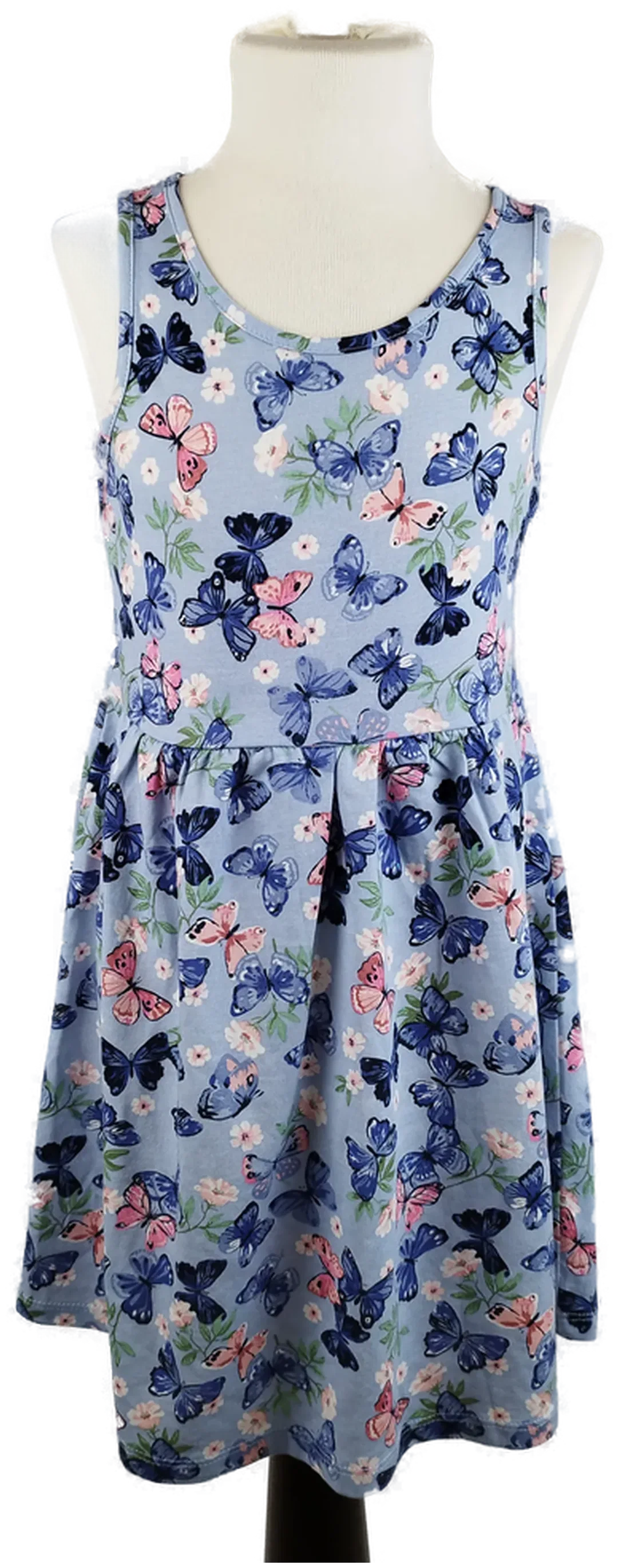 H&M Mädchenkleid bemustert - EU Gr. 110/116 / für 4-6 Jährige - Bild 1