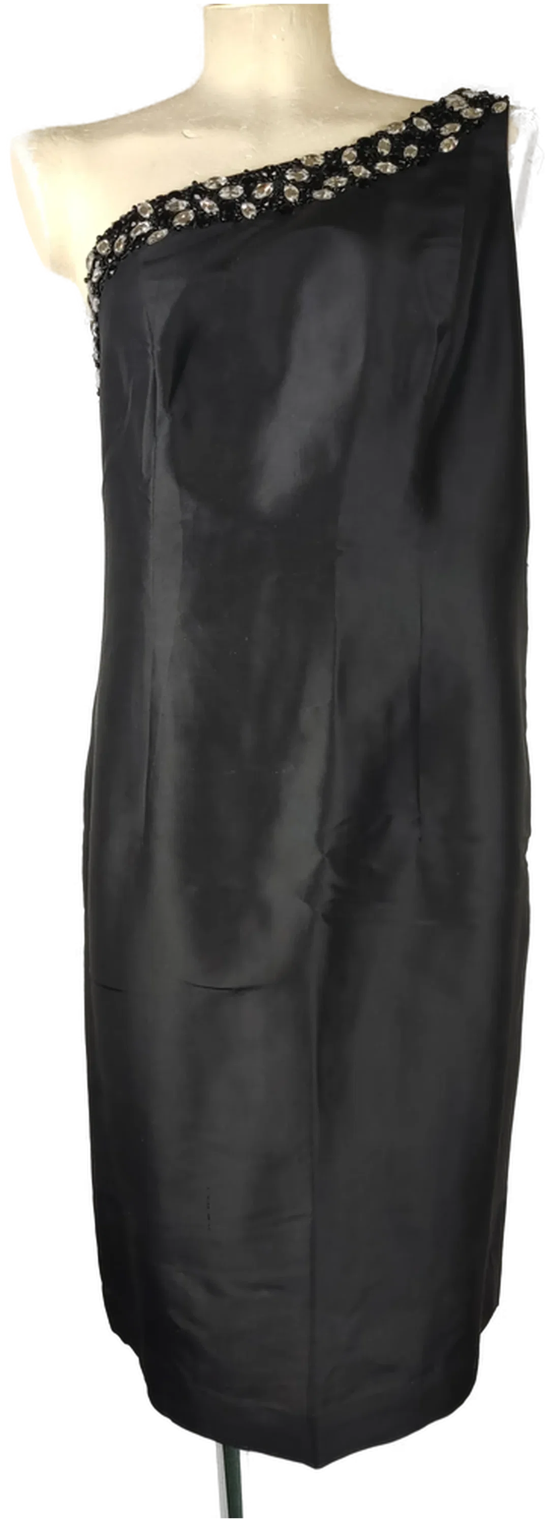 Etuikleid  Mit Steinverzierung | Asymmetrischer Chic - Bild 4