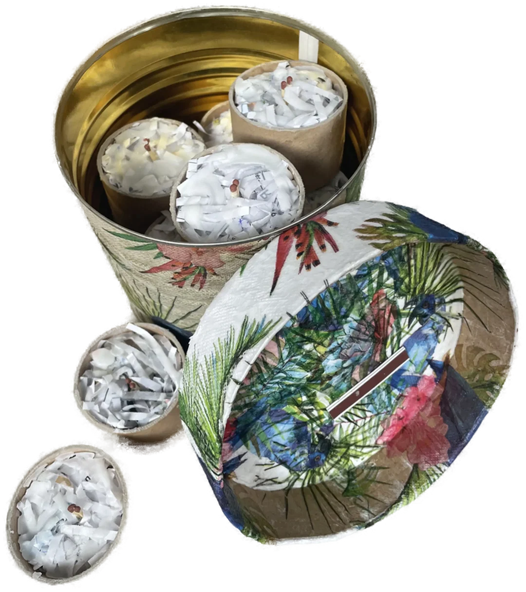 Upcycling-Anzünder – Bild 2