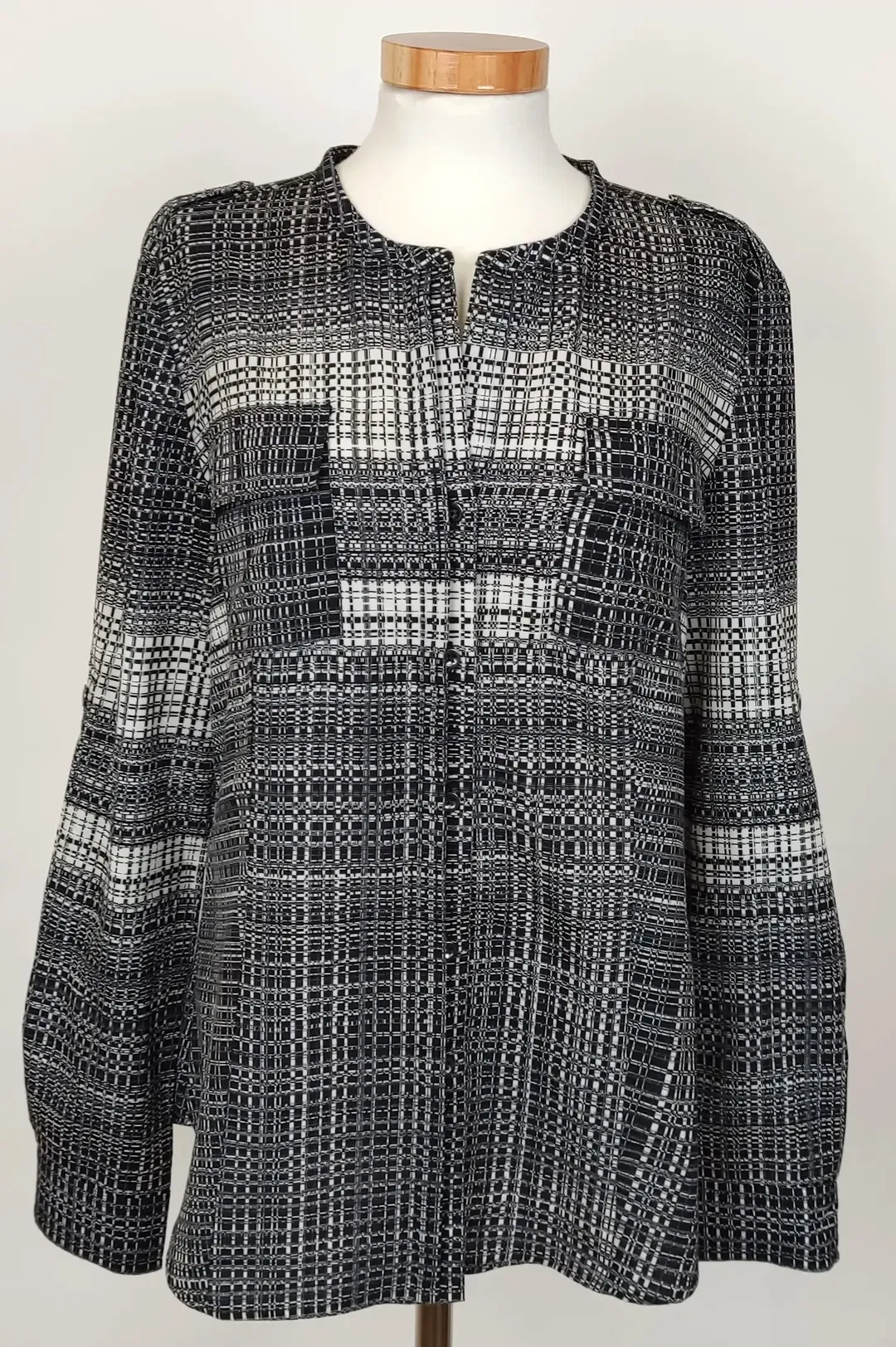 Calvin Klein Damen Bluse Gr. M - Bild 4