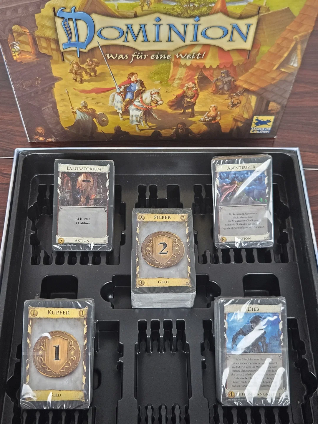 DOMINION Was für eine Welt! - Das Basisspiel- Gesellschaftsspiel - Hans im Glück  – Bild 4