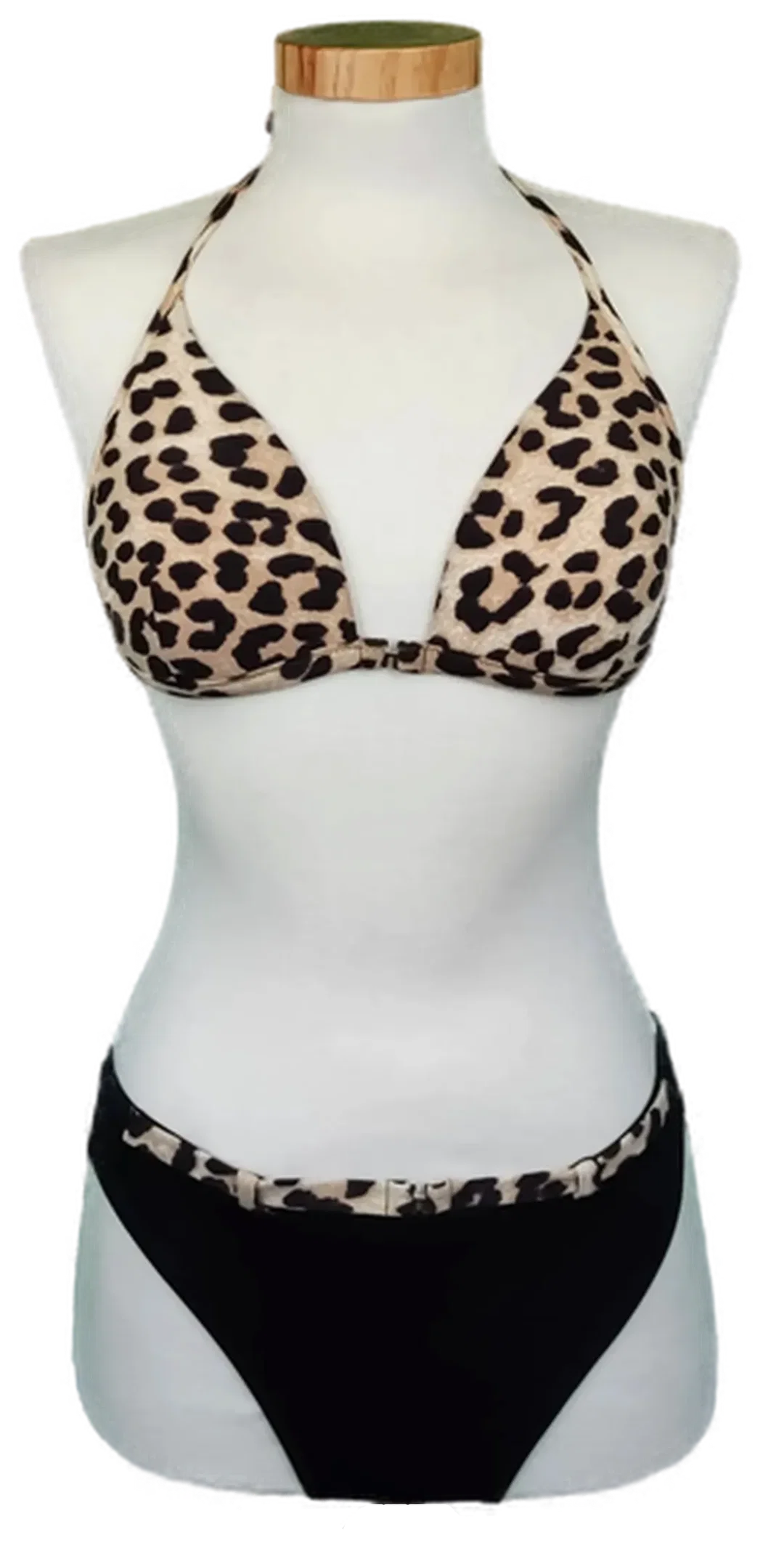 Showclip Damenbikini schwarz/Leoprint Gr. M (OVP) - Bild 4