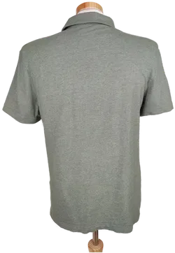 H&M Herren Poloshirt grün/grau melé - M/48 - Bild 2