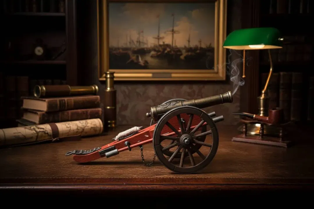 Vintage Kanonen-Zigarettenanzünder 