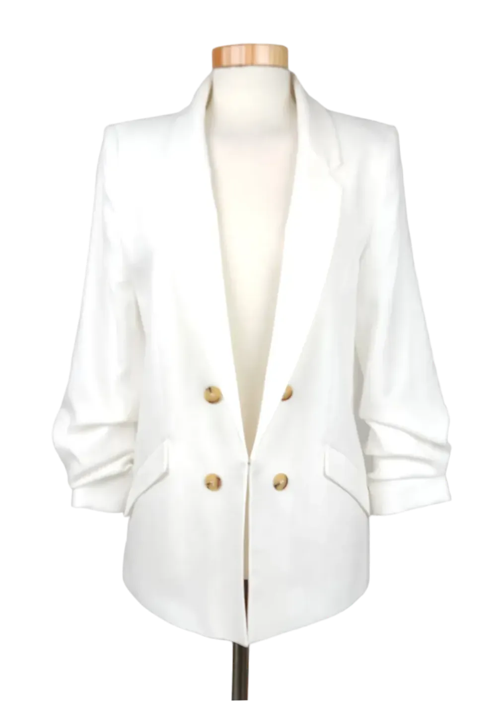 NAF NAF Damen Blazer, weiß - Gr. 36 - Bild 1