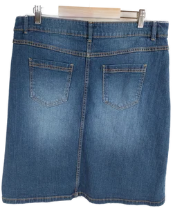 Blue Motion Jeans Rock Damen Größe 44 Baumwolle | Casual-Chic – Vorschau 2