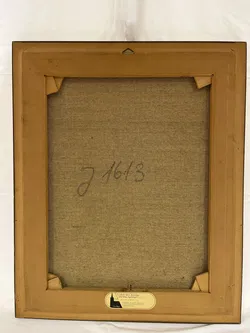 Alex Saval Blumengemälde 46 x 56 - Bild 2