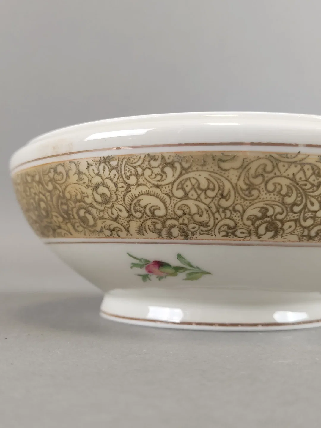 Meissen Porzellandose mit Deckel / Alka-Kunst Bavaria – Bild 6