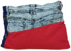 Jeans-Upcycling Laptoptasche - Bild 2