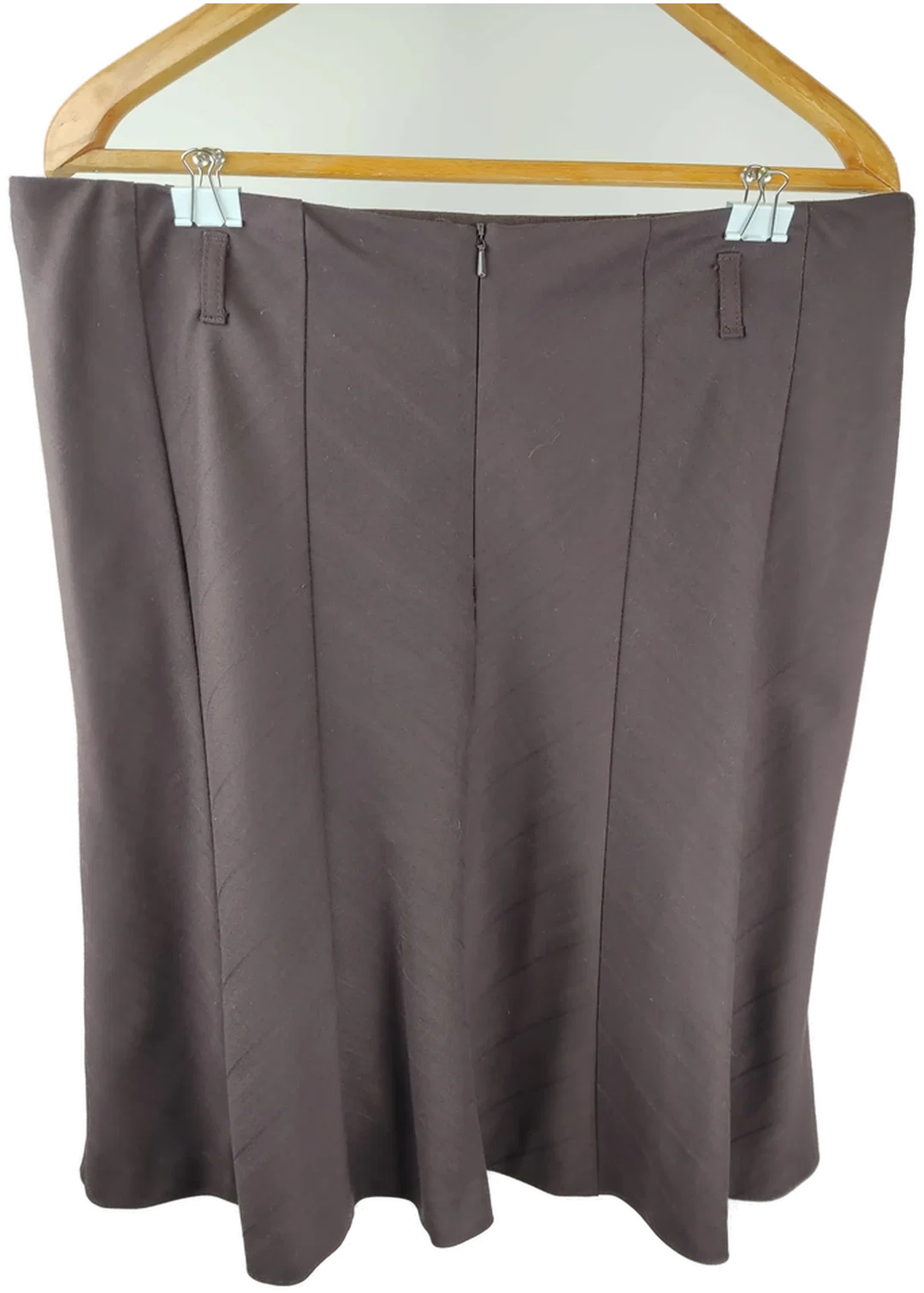 Gerry Weber Damen Midi Rock braun - XL/42 – Bild 2