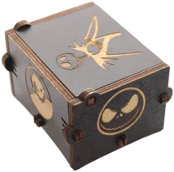 The Nightmare Before Christmas Spieluhr – Holzkurbel-Spieluhr, Jack Skellington - Bild 4