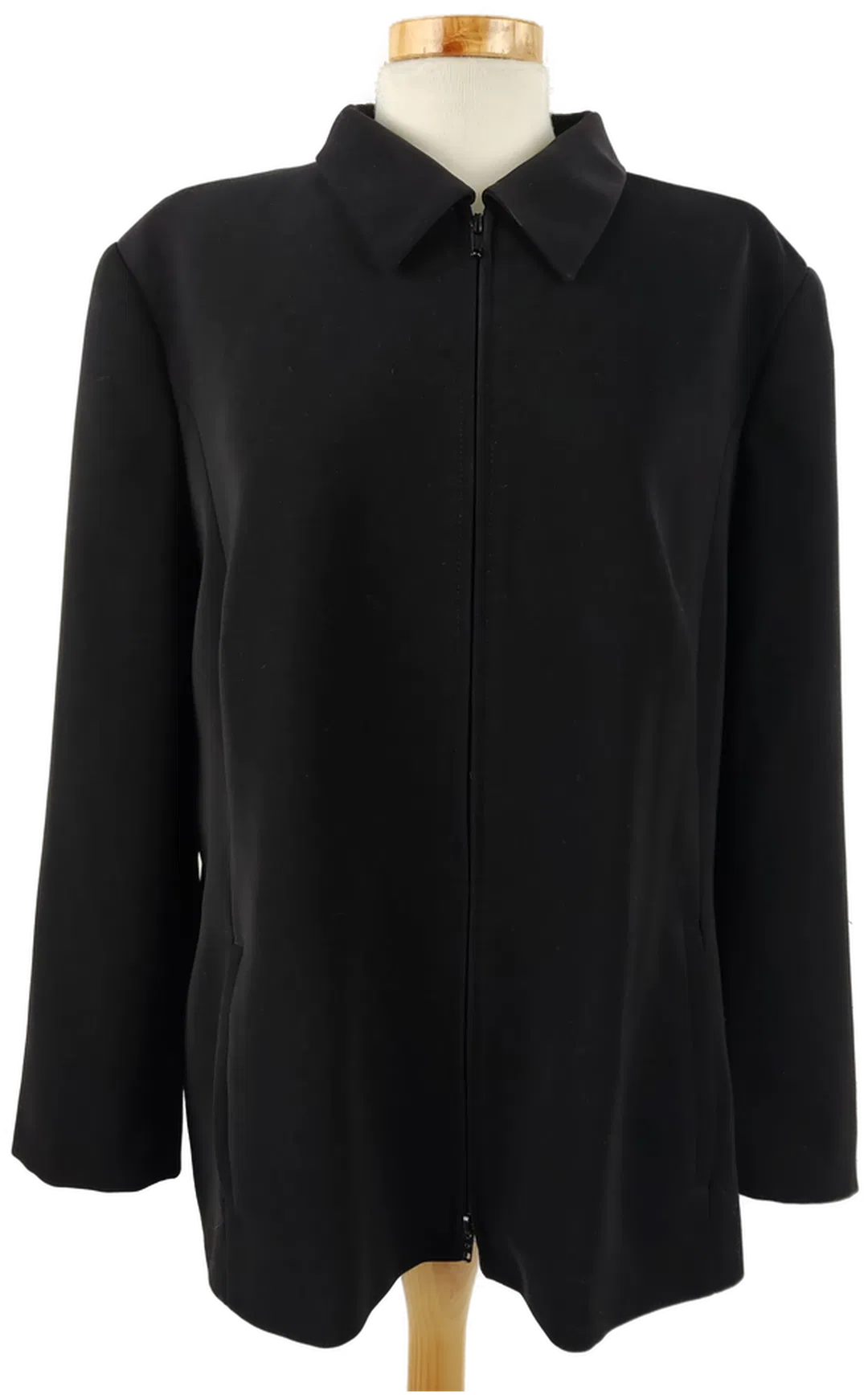 Damen Zippjacke schwarz - XXL/44 - Bild 4