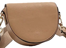 Primadonna Damen Halbmondtasche beige