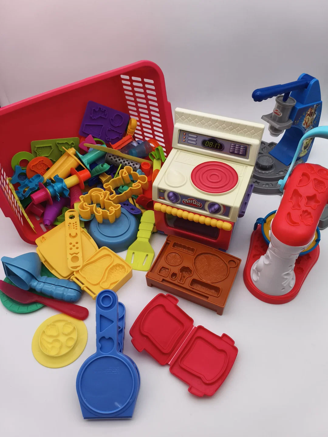 Play Doh, großes Set: Backofen, Küchenmaschine und Eismaschine, mit viel Zubehör – Bild 1