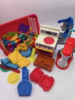Play Doh, großes Set: Backofen, Küchenmaschine und Eismaschine, mit viel Zubehör – Vorschau 1