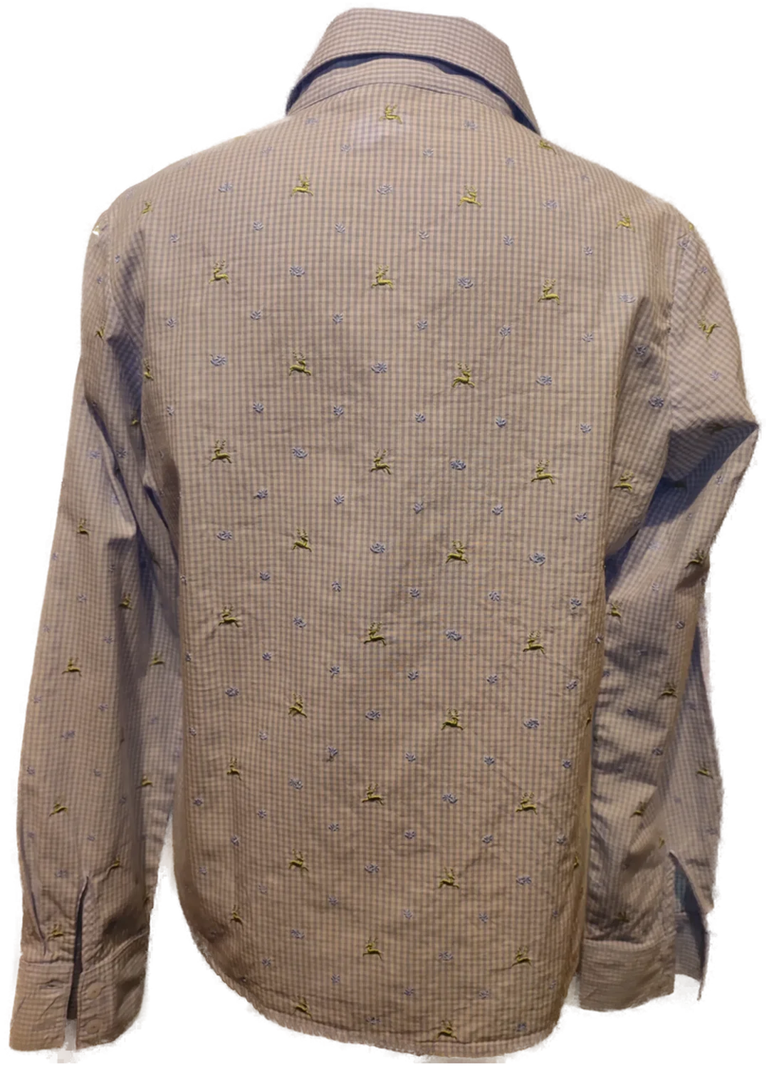 Bluse mit Trachtenmuster Gr. 44 – Bild 3