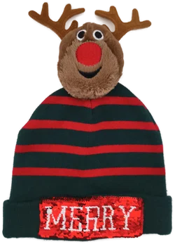 H&M, Weihnachtsmütze Kinder, "Elch", Gr. 104