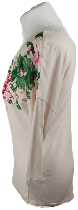 Orsay Bluse Damen S/36, Blumenmuster in Rosé | Floraler Charme – Vorschau 2