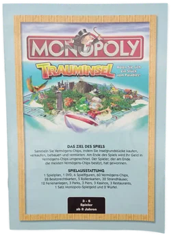 Monopoly Trauminsel - DVD Brettspiel - Parker - Bild 5
