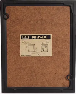 Rosina Wachtmeister Stil Katzenbild | Kunstdruck gerahmt | BH RINX Rahmen - Bild 2