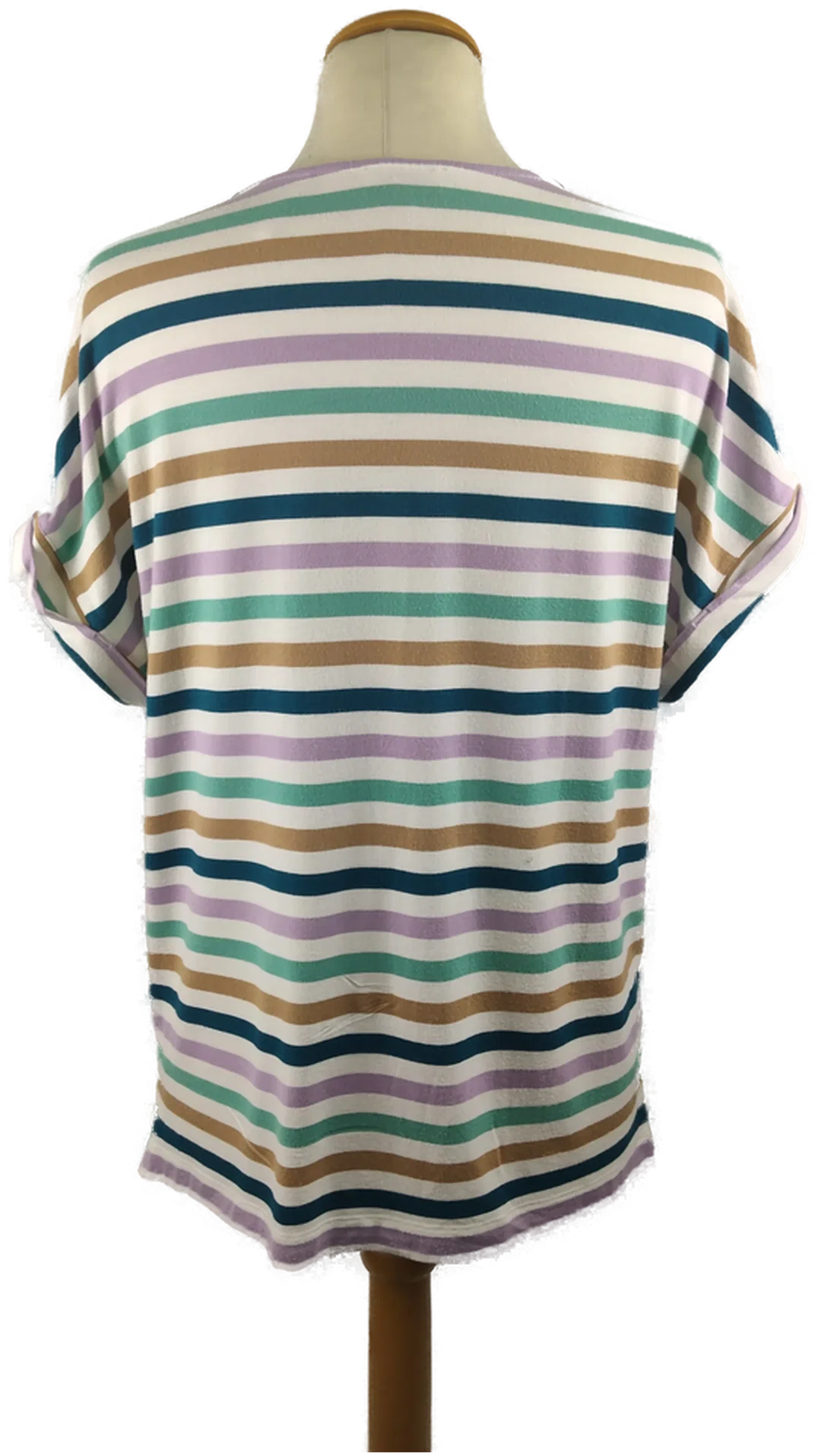 Damen T-Shirt s.Oliver Gestreift Viskose | Sommerliebling – Bild 3