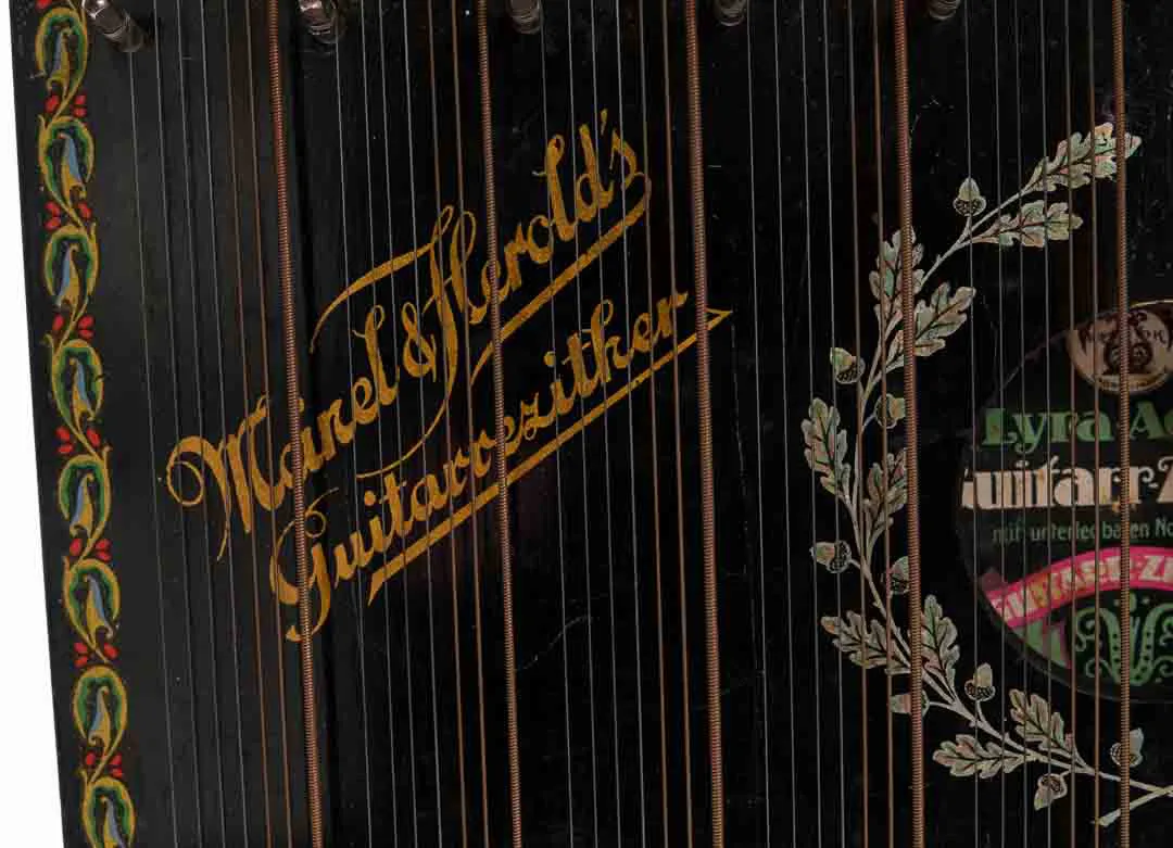 Musik Vintage MEINEL & HEROLD'S Guitarre-Zither  – Bild 5