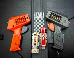 TCR Freispur-Autorennbahn 300 mit Hinderniswagen - Bild 4