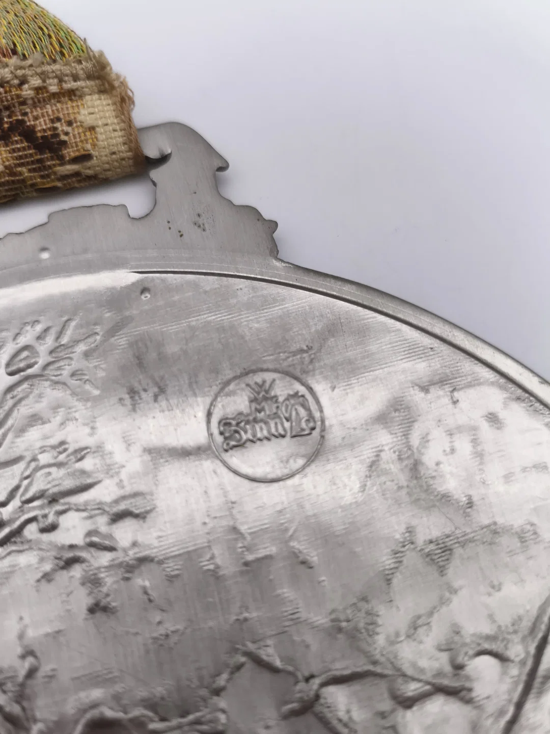 WMF, Wandteller "Herbst", Ø 16cm, Zinn – Bild 3