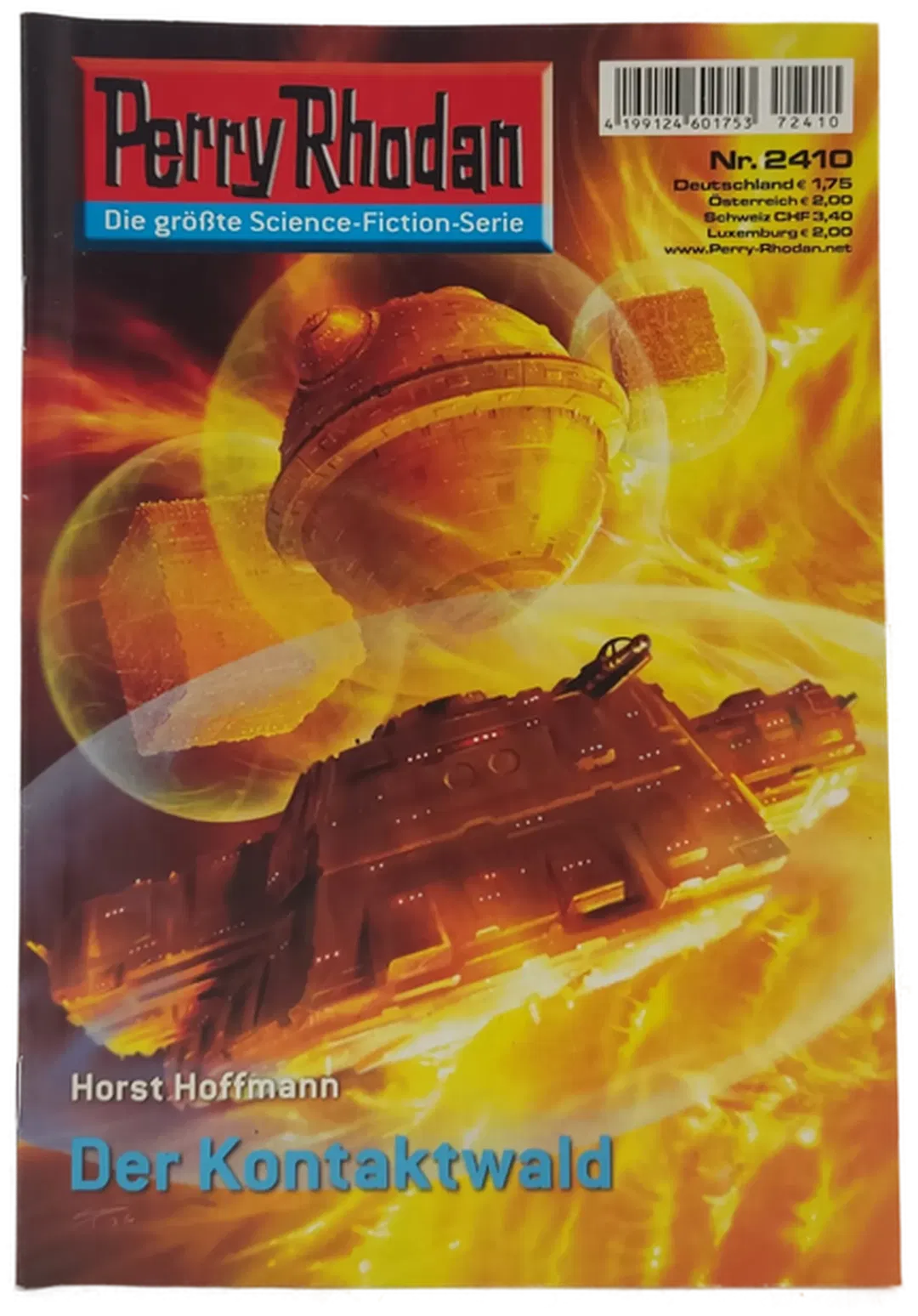 Romanheft Perry Rhodan Der Kontaktwald Erstauflage Nr. 2410 - Bild 2