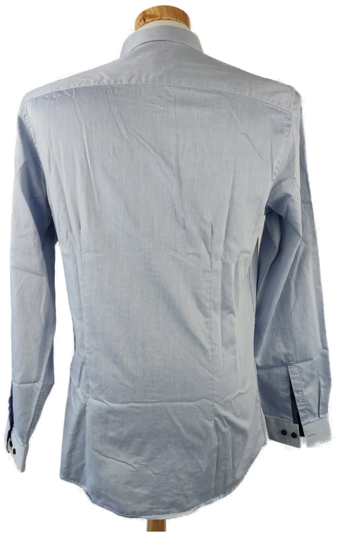Angelo Litrico Herrenhemd hellblau - Gr. M (Slim fit) – Bild 3