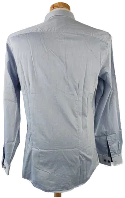 Angelo Litrico Herrenhemd hellblau - Gr. M (Slim fit) - Bild 3